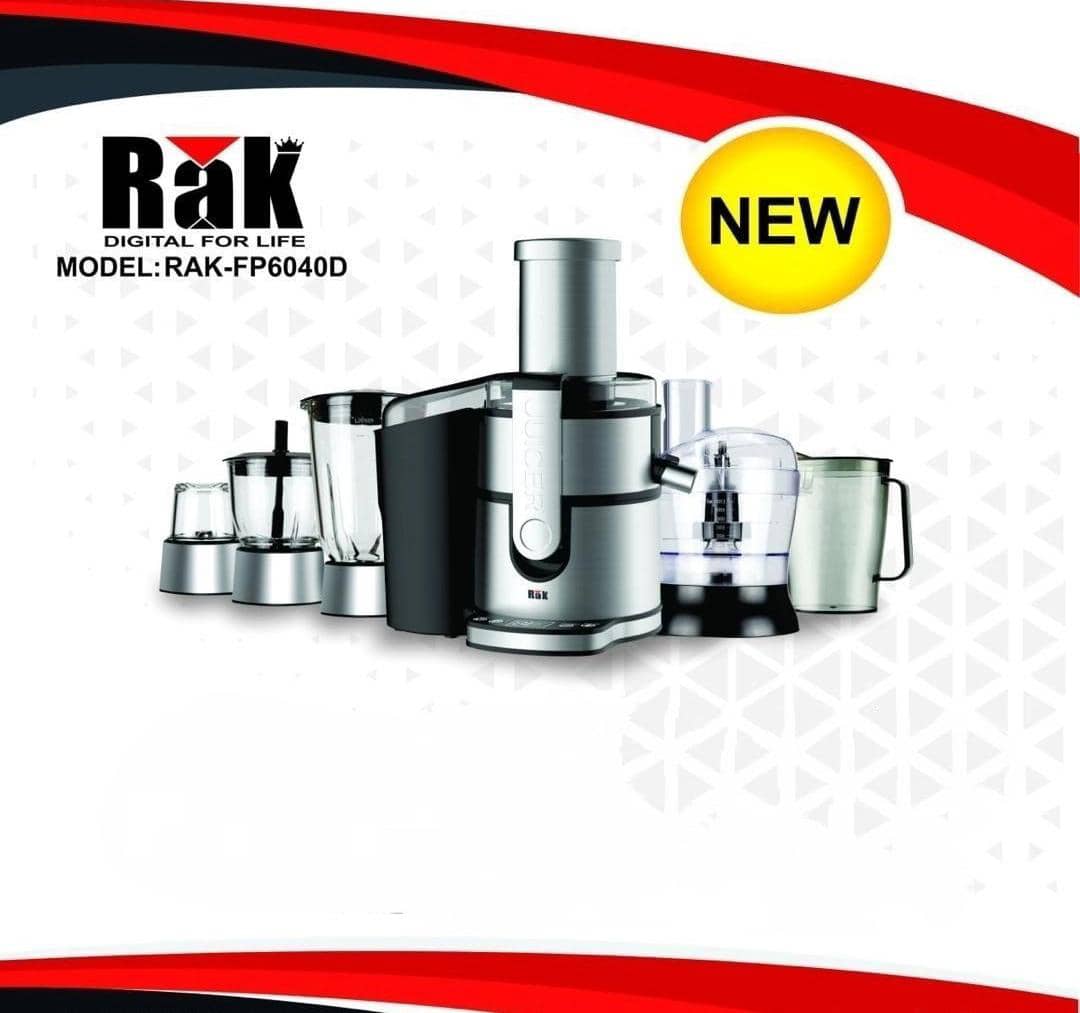 آبمیوه گیری 10 کاره راک مدل 6040